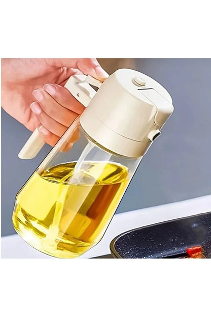 Glass Oil Spray Bottle Airfryer Oil Sprayer Kitchen Organizer and Cooking Oil Dispenser
