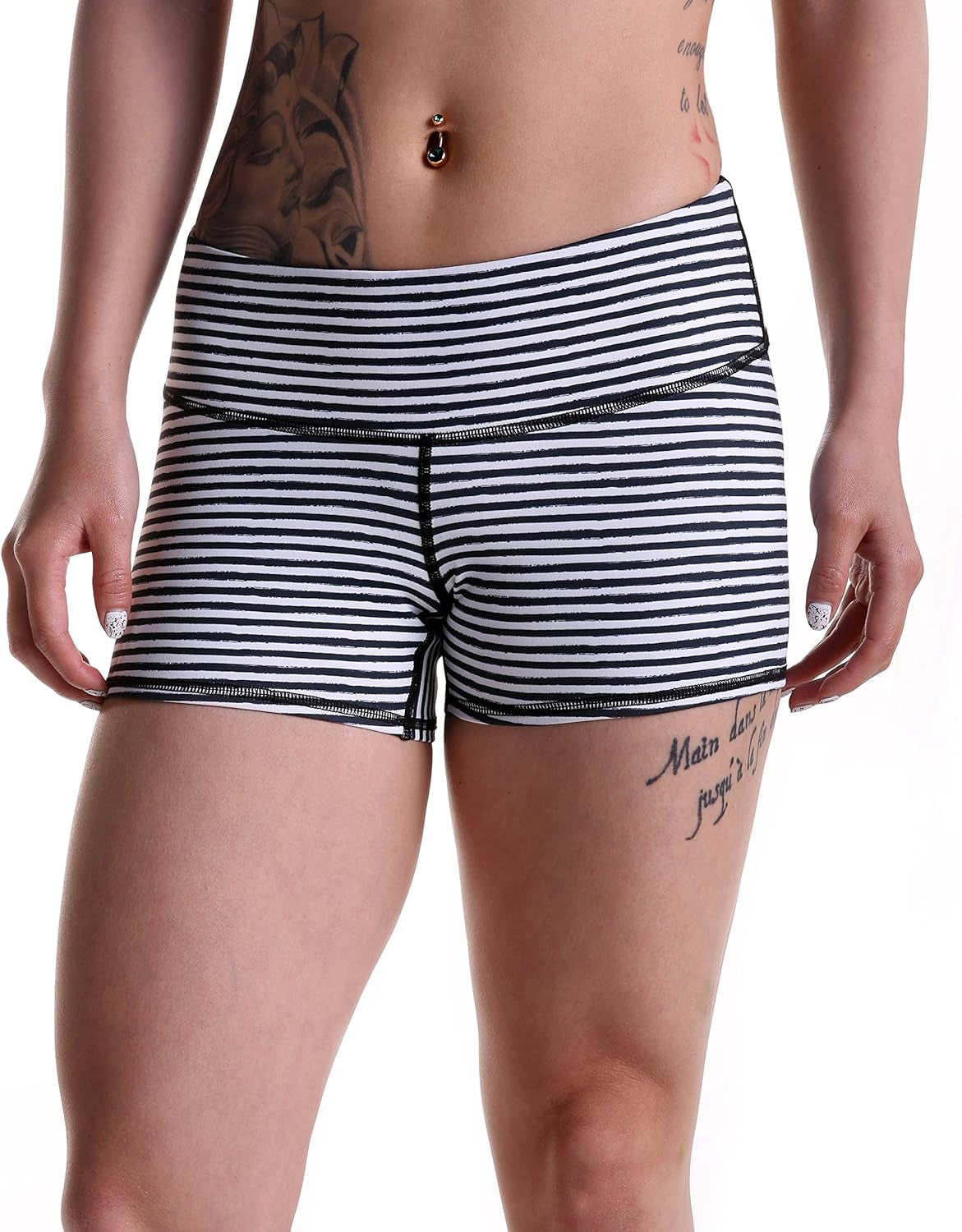 Women'S 3" Athletic Workout Volleyball Running WOD Compression Shorts